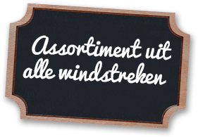 Assortiment uit alle windstreken
